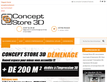 Tablet Screenshot of conceptstore3d.com
